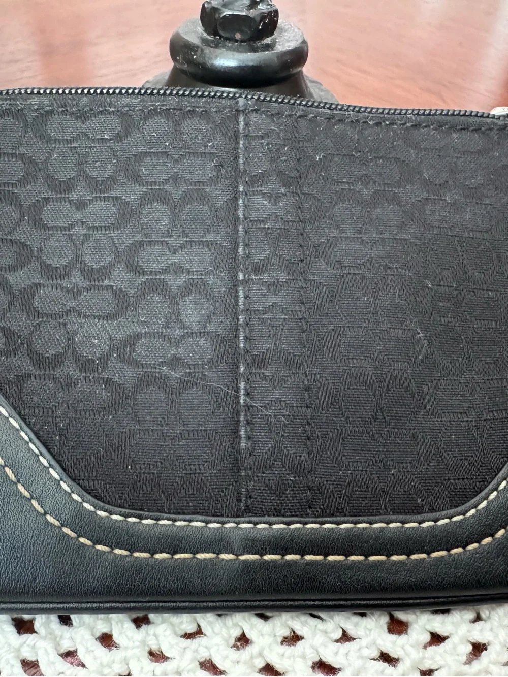 Vintage 2005 Coach Signature Ergo Shoulder/Crossbody 9362 & Soho Wristlet
